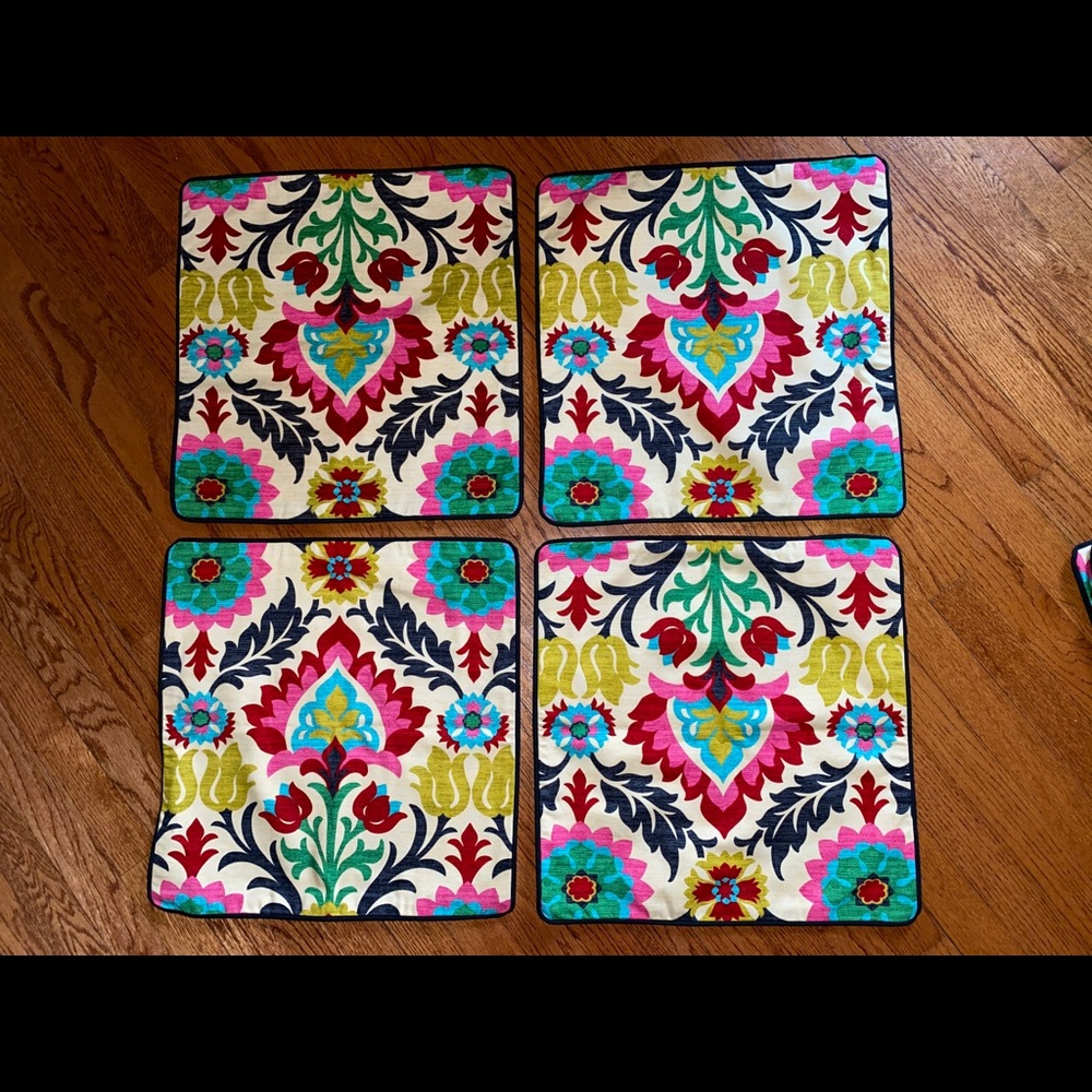 New Indoor/Outdoor Pillow Covers